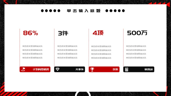 潮流工作汇报通用PPT模板