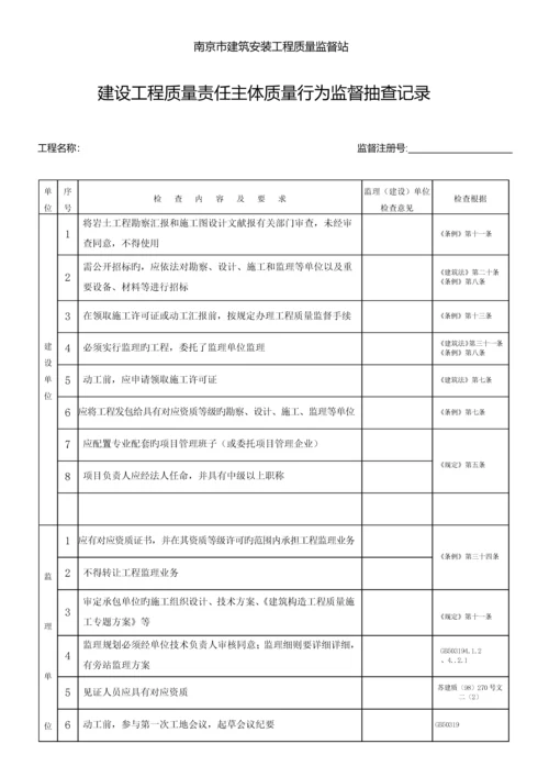 建设工程各方责任主体质量行为资料.docx