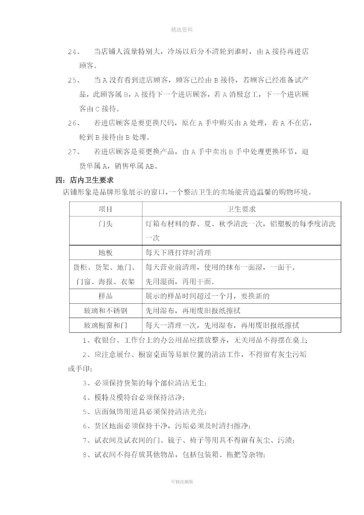 店铺行政管理制度.docx