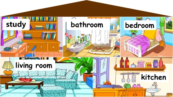 Unit 5 There is a big bed B Let's talk PPT课件 （共29张