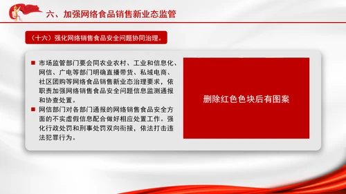 关于进一步强化食品安全全链条监管的意见全文学习PPT课件