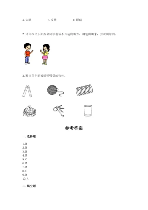 教科版小学科学二年级下册期末测试卷（完整版）.docx