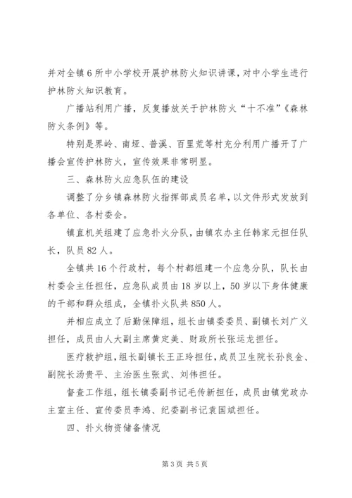 乡镇森林防火工作汇报.docx