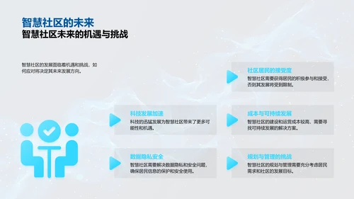 智慧社区发展规划PPT模板