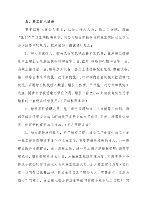 公路隧道赶工综合措施专题方案.docx