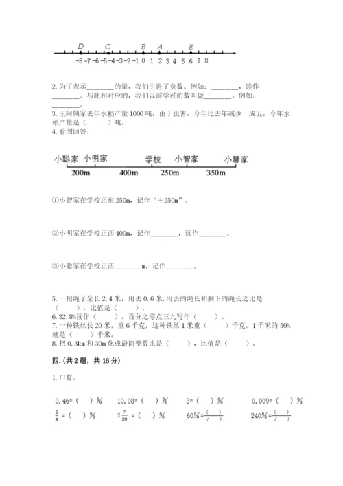 小升初数学综合模拟试卷（模拟题）.docx