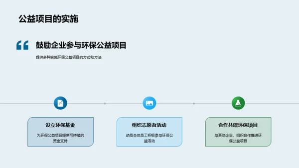 环保公益：企业新引擎