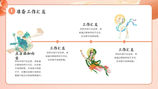 敦煌印象敦煌神话主题通用PPT模板