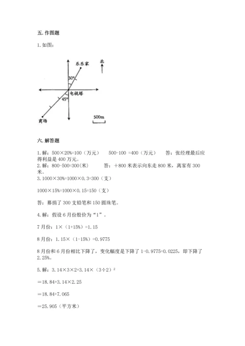 小升初数学期末测试卷有完整答案.docx