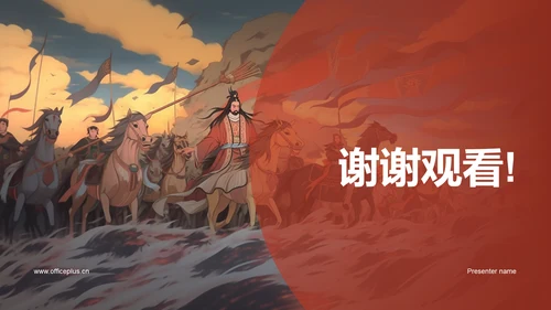 红色古风教育培训华夏商超文化探究PPT模板