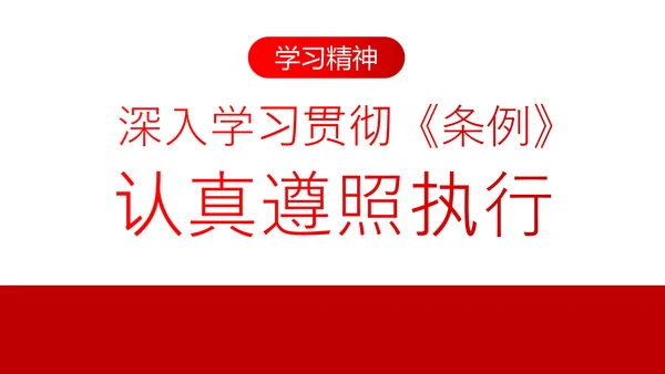 中国共产党问责条例学习解读PPT