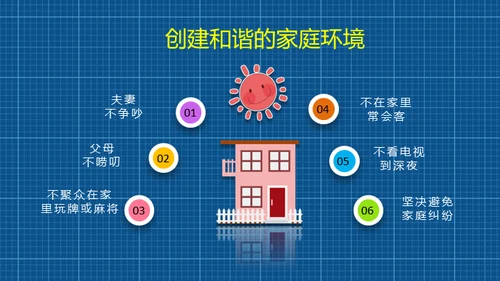 小学生家长会通用PPT模版