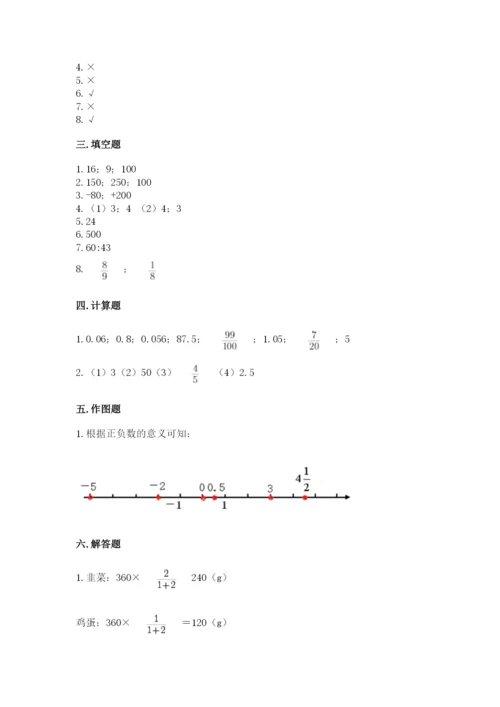 小升初六年级期末测试卷a4版可打印.docx