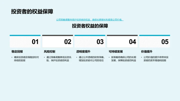 年中财策汇报PPT模板