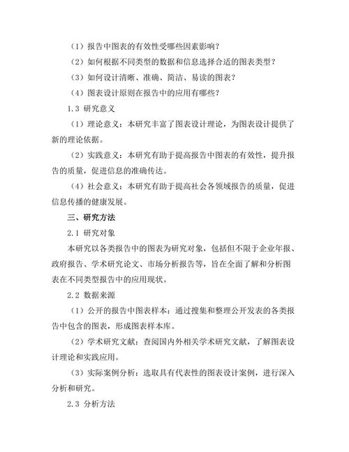 报告中图表的有效性与设计原则