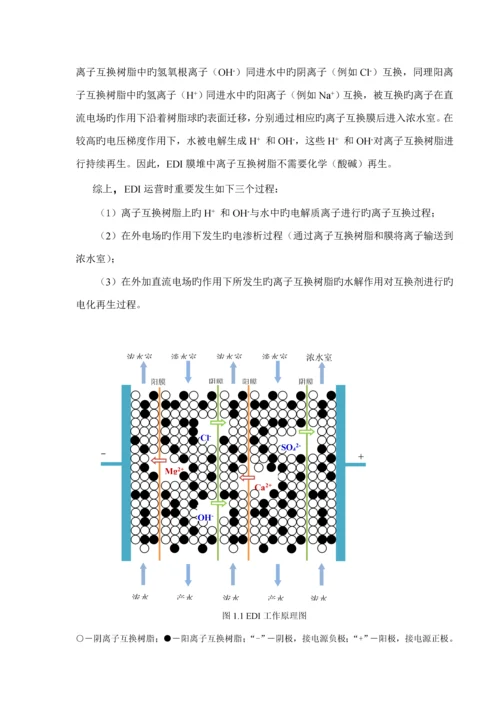 吨双级反渗透纯水系统专题方案.docx