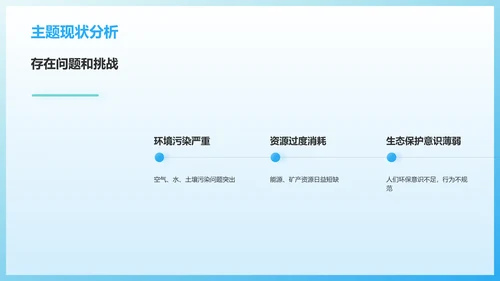 蓝色渐变风小组作业汇报PPT模板