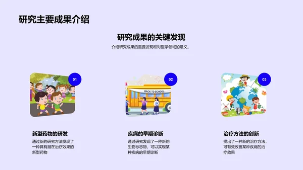 医学研究开题报告PPT模板