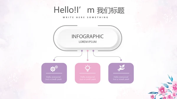 粉色水彩小清新护理部主任述职报告动态PPT