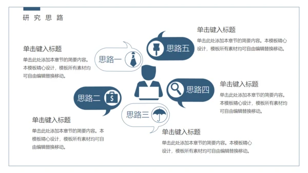 简约风高校毕业论文答辩通用PPT模板
