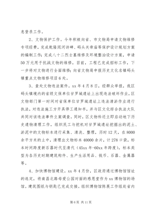 文广新局20XX年上半年工作总结及20XX年下半年工作计划.docx