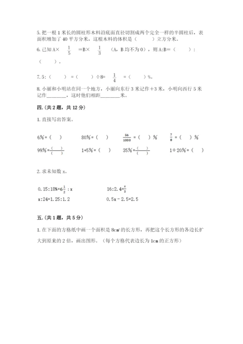 小学毕业班数学检测题及完整答案（夺冠）.docx