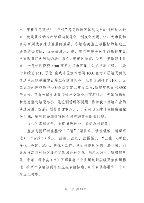 副市长在全市城乡建设大会讲话.docx