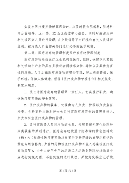 医疗废弃物管理制度.docx