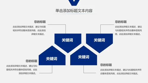 蓝色大气中国建设银行PPT模板