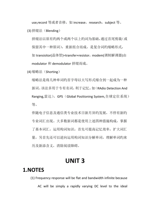 通信工程专业英语自学报告.docx