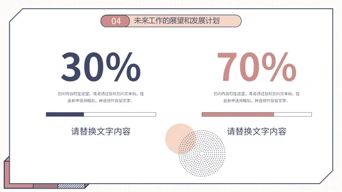 简约形状年终工作总结工作汇报述职报告PPT