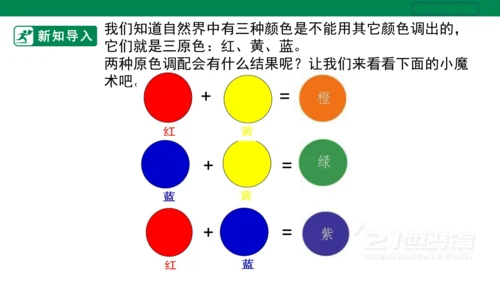 第十二课《绿色和紫色的画》课件