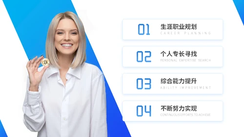 职业规划秘书通用PPT模板