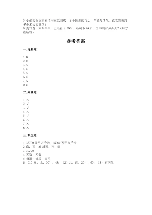 小学数学六年级上册期末卷精品（易错题）.docx