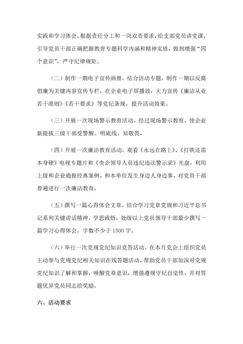 反腐倡廉教育宣传月活动专业方案.docx