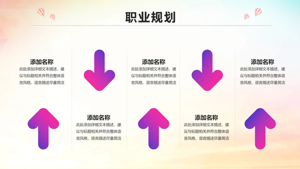 青春活力企业员工入职培训PPT模板