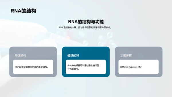 科技风生物医疗教学课件PPT模板