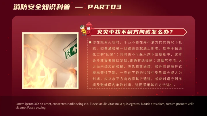 全国消防日消防科普知识动态PPT