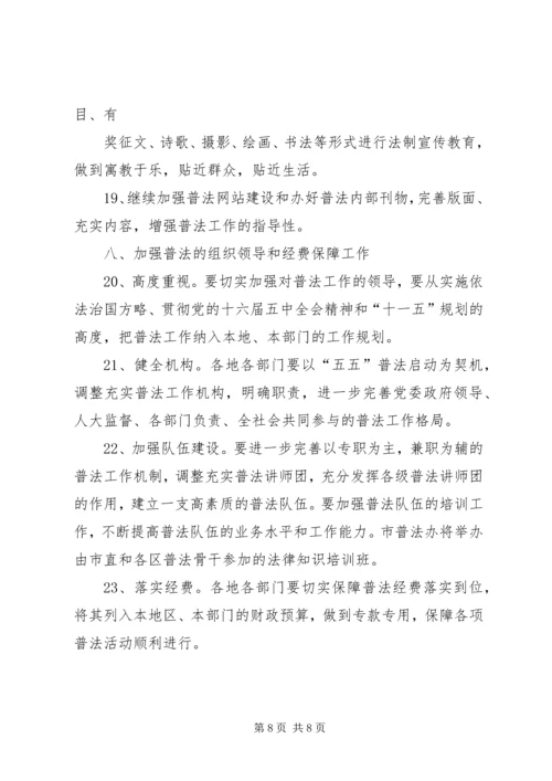 市年五五普法工作计划 (3).docx