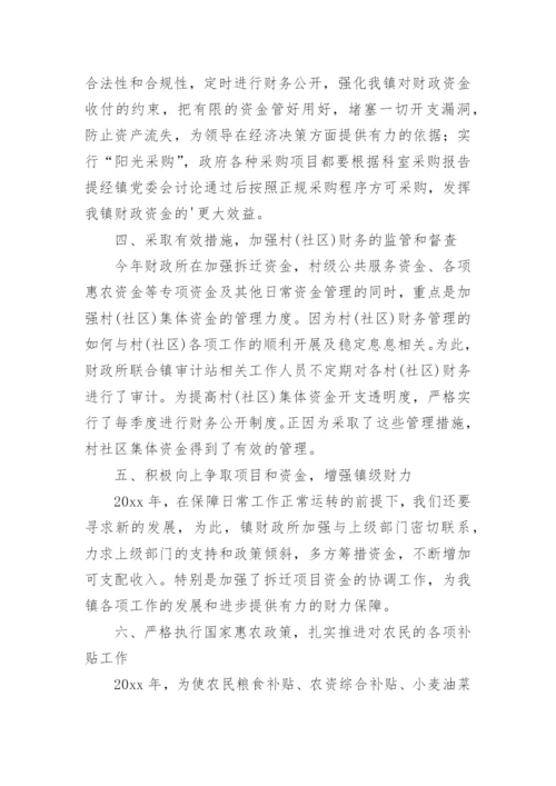 乡镇财政所工作总结_7.docx