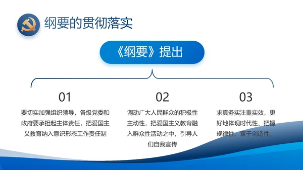 蓝色大气党建党支部年终工作总结PPT
