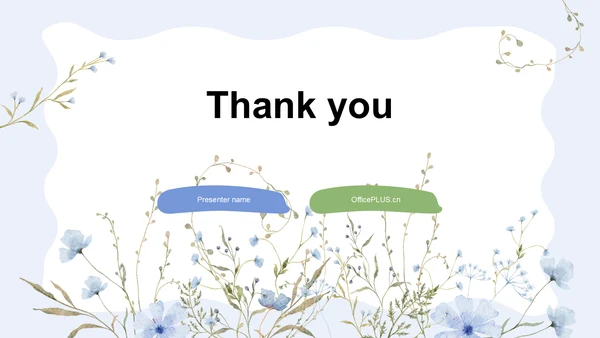 蓝色小清新教师教学案例分享课件PPT主题