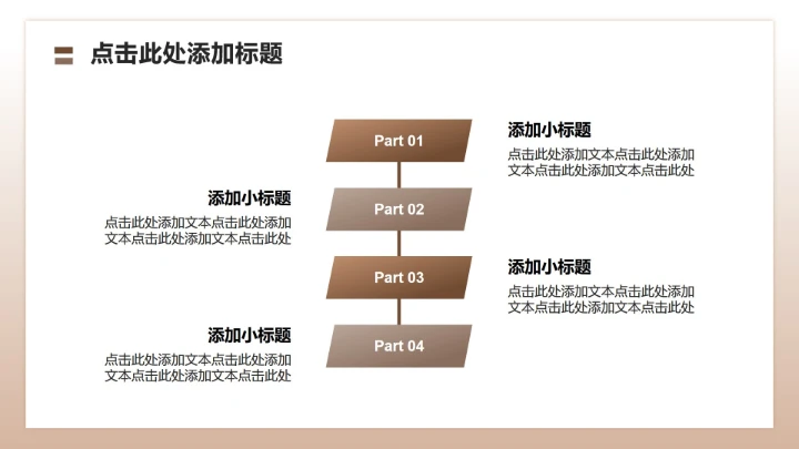 棕色商务风大学生职业生涯规划竞赛PPT模板