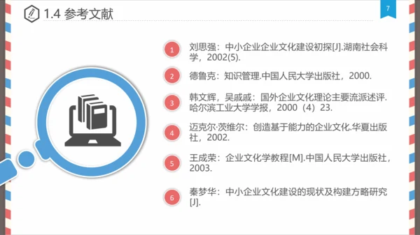 创意信件毕业设计论文答辩PPT