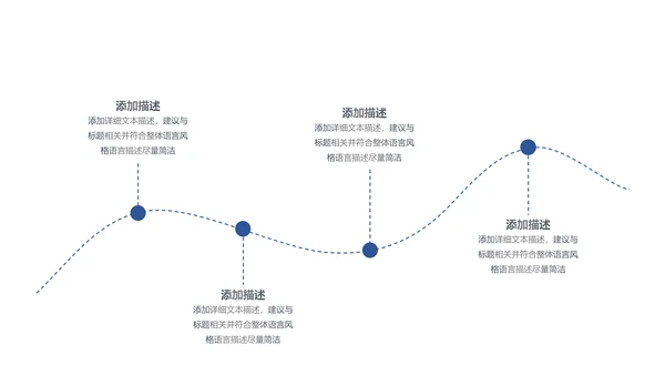 时间轴商务企业发展历程公司简介ppt模板