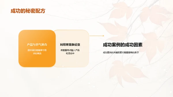 寒露营销策略