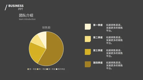 黑金奢华风高端项目计划书PPT模板