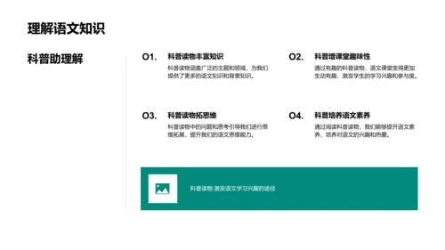 语文课科普应用PPT模板