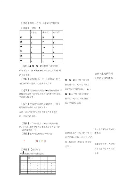 初中化学九年级教案学案江苏南京二十九中化学上册教案