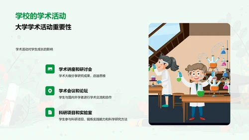 大学选择讲座PPT模板